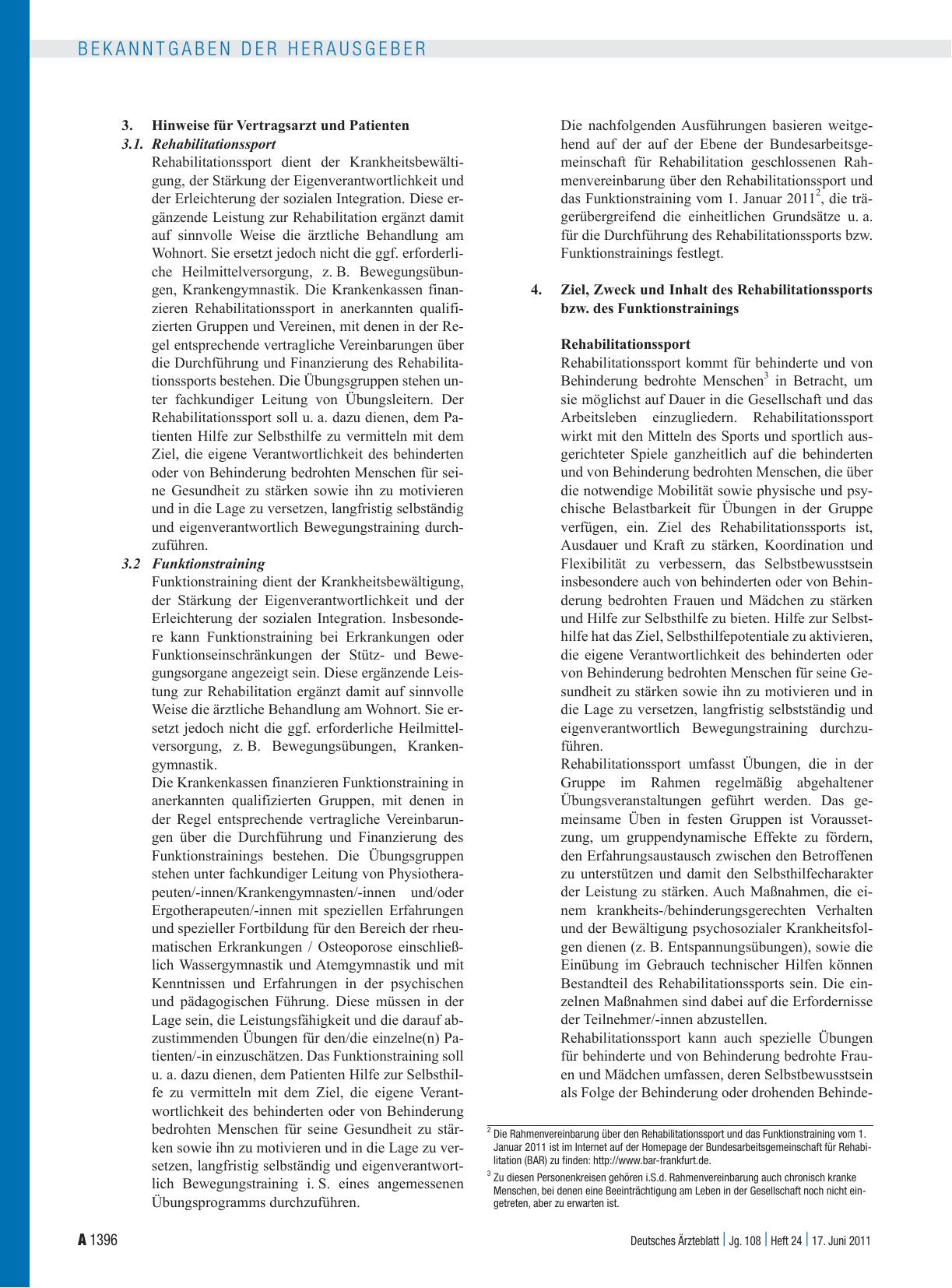 Vorschauseite 2: 29. Änderung der Vereinbarung über Vordrucke für die vertragsärztliche Versorgung