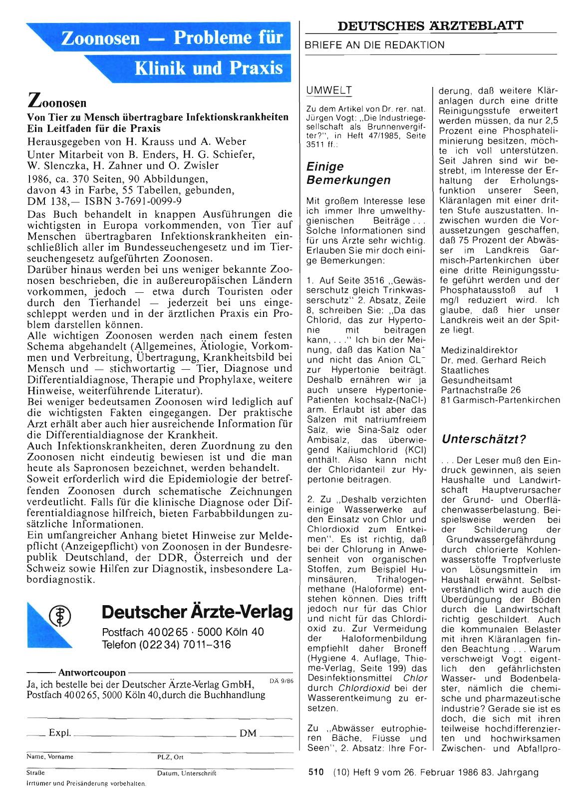 Vorschauseite 1: UMWELT: Einige Bemerkungen