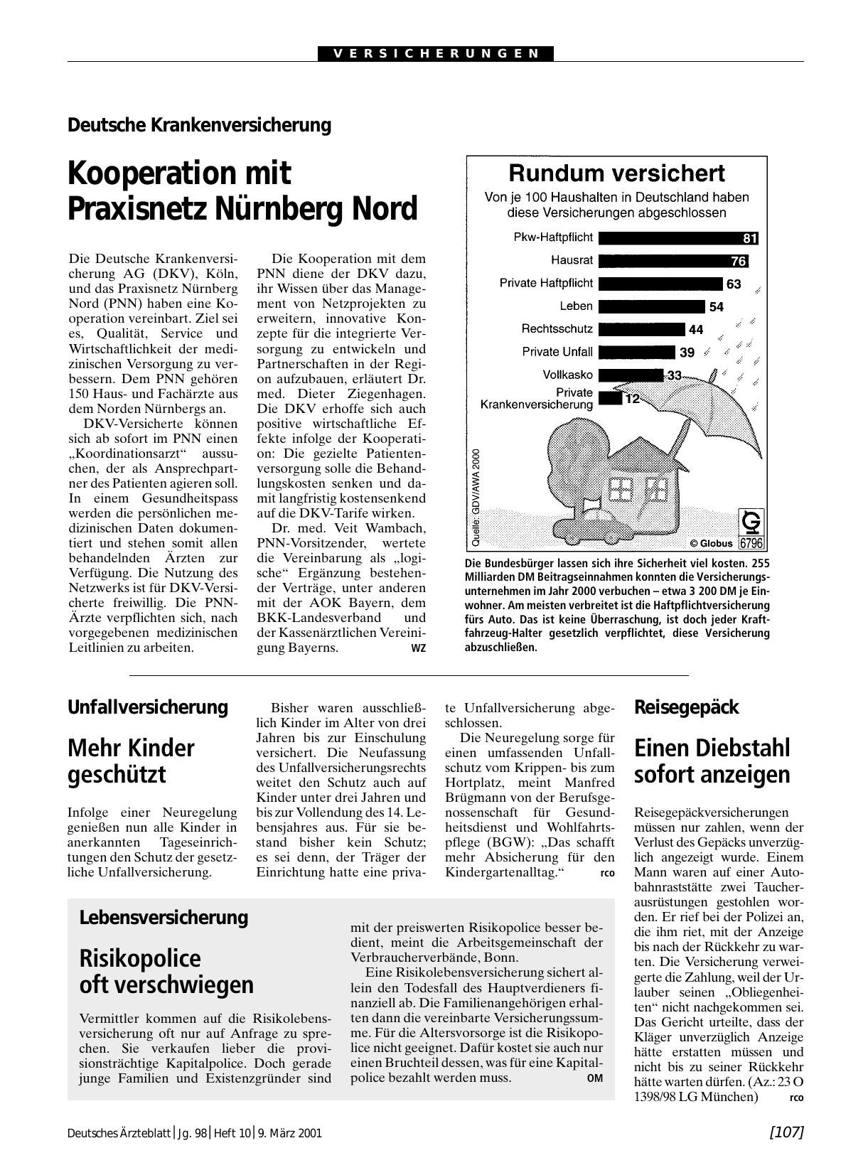 Vorschauseite 1: Unfallversicherung: Mehr Kinder geschützt