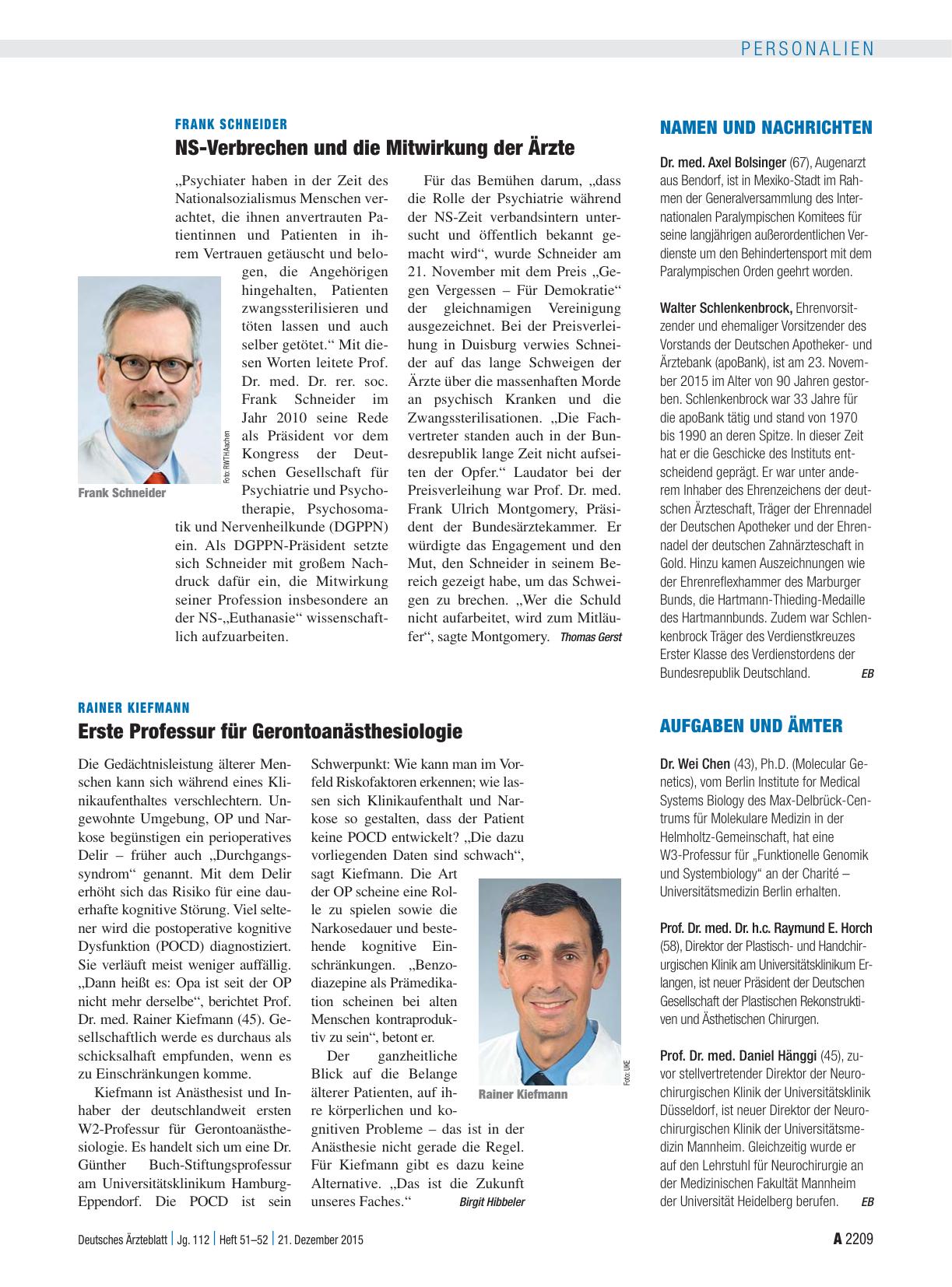 Vorschauseite 1: Aufgaben und Ämter