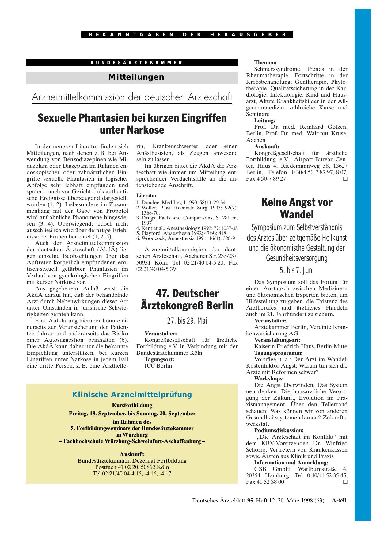 Vorschauseite 1: Keine Angst vor Wandel