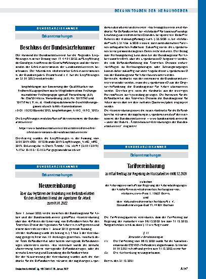 Vorschauseite 1: Tarifvereinbarung zum Tarifvertrag zur Regelung der Kurzarbeit vom 08. 12. 2020
