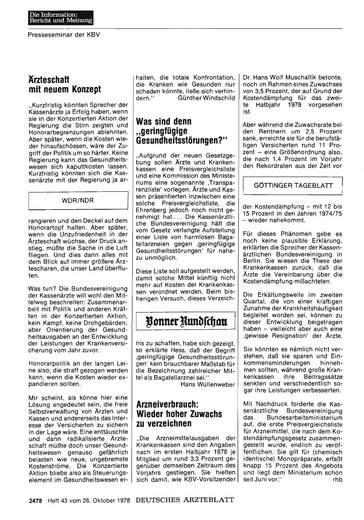 Vorschauseite 1: Arzneiverbrauch: Wieder hoher Zuwachs zu verzeichnen