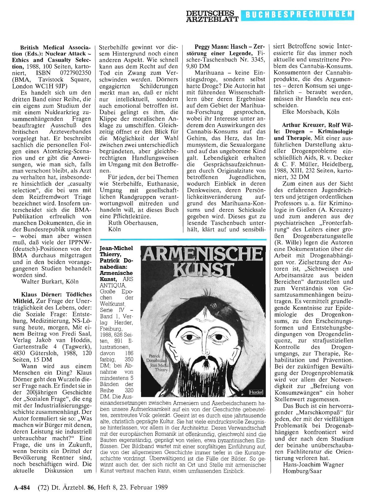 Vorschauseite 1: Peggy Mann: Hasch — Zerstörung einer Legende