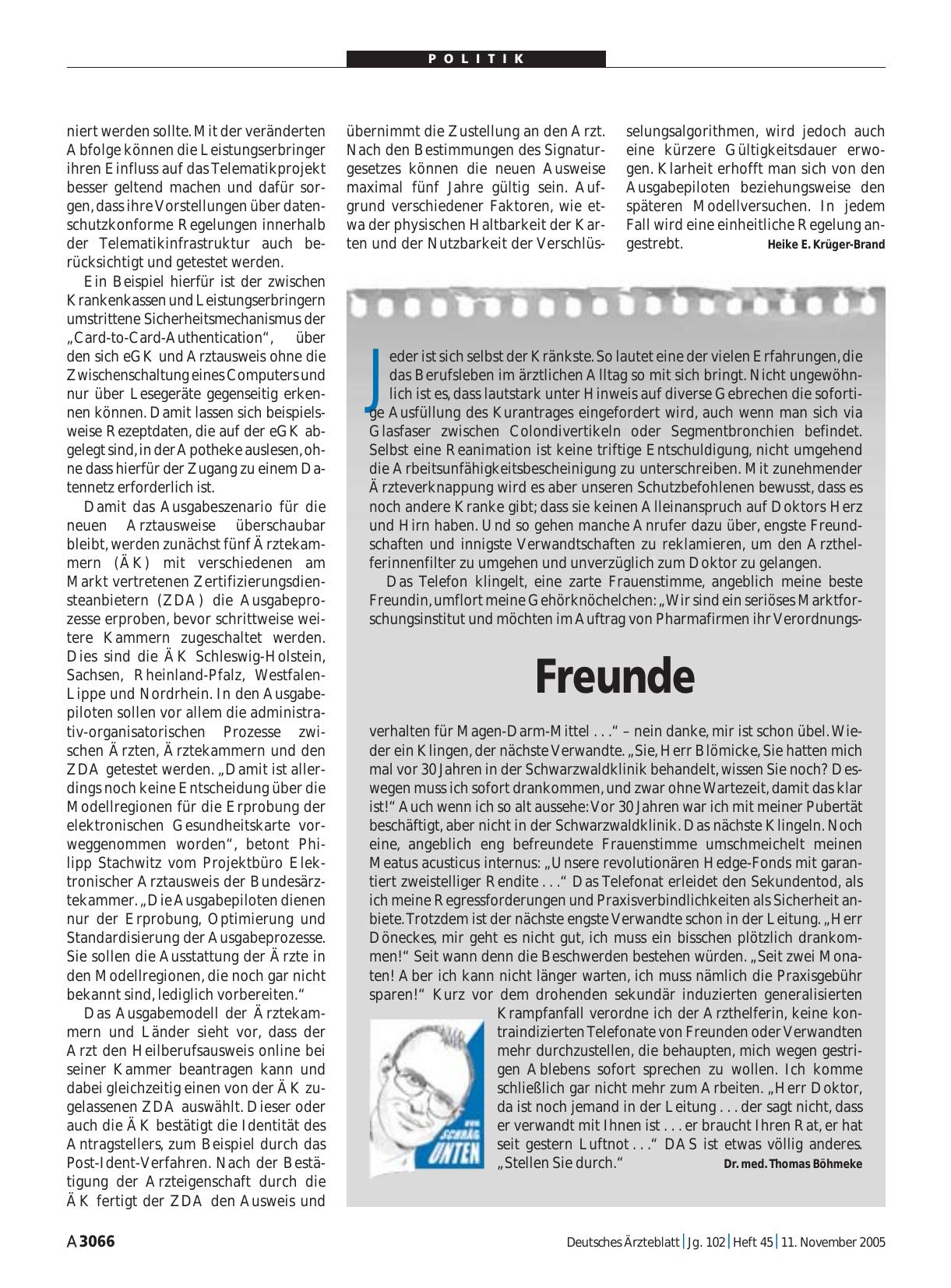 Vorschauseite 1: Freunde