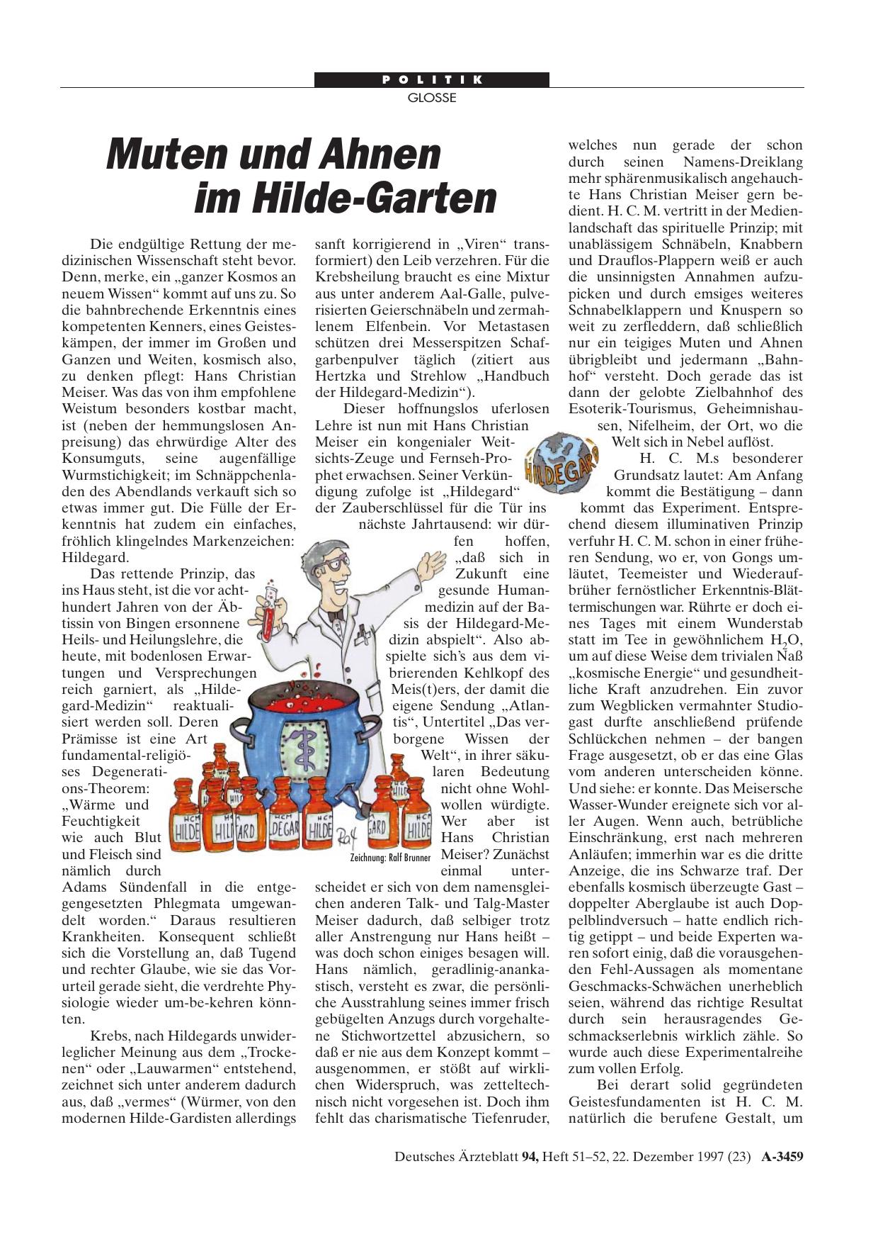 Vorschauseite 1: Muten und Ahnen im Hilde-Garten