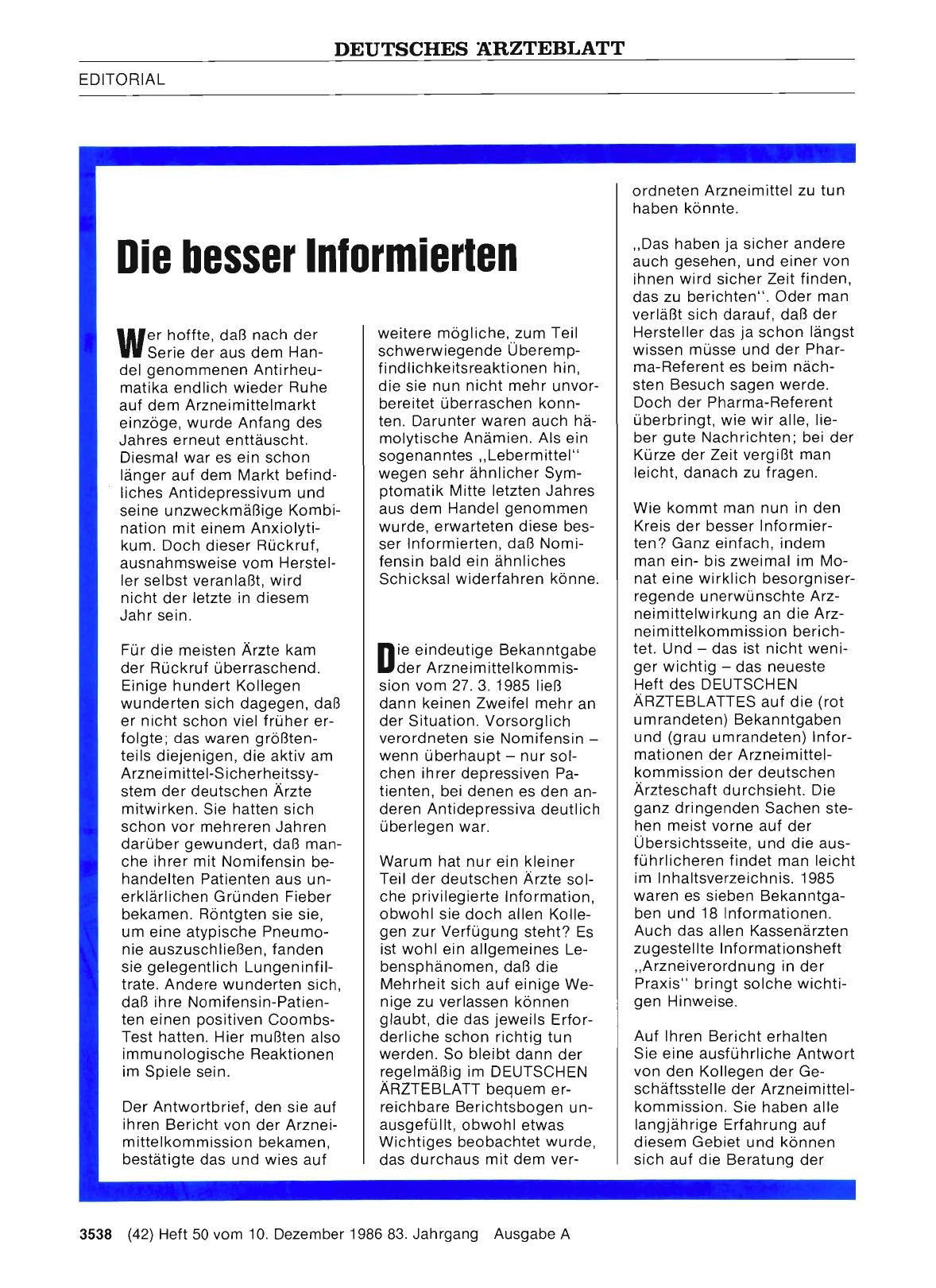 Vorschauseite 1: Die besser Informierten