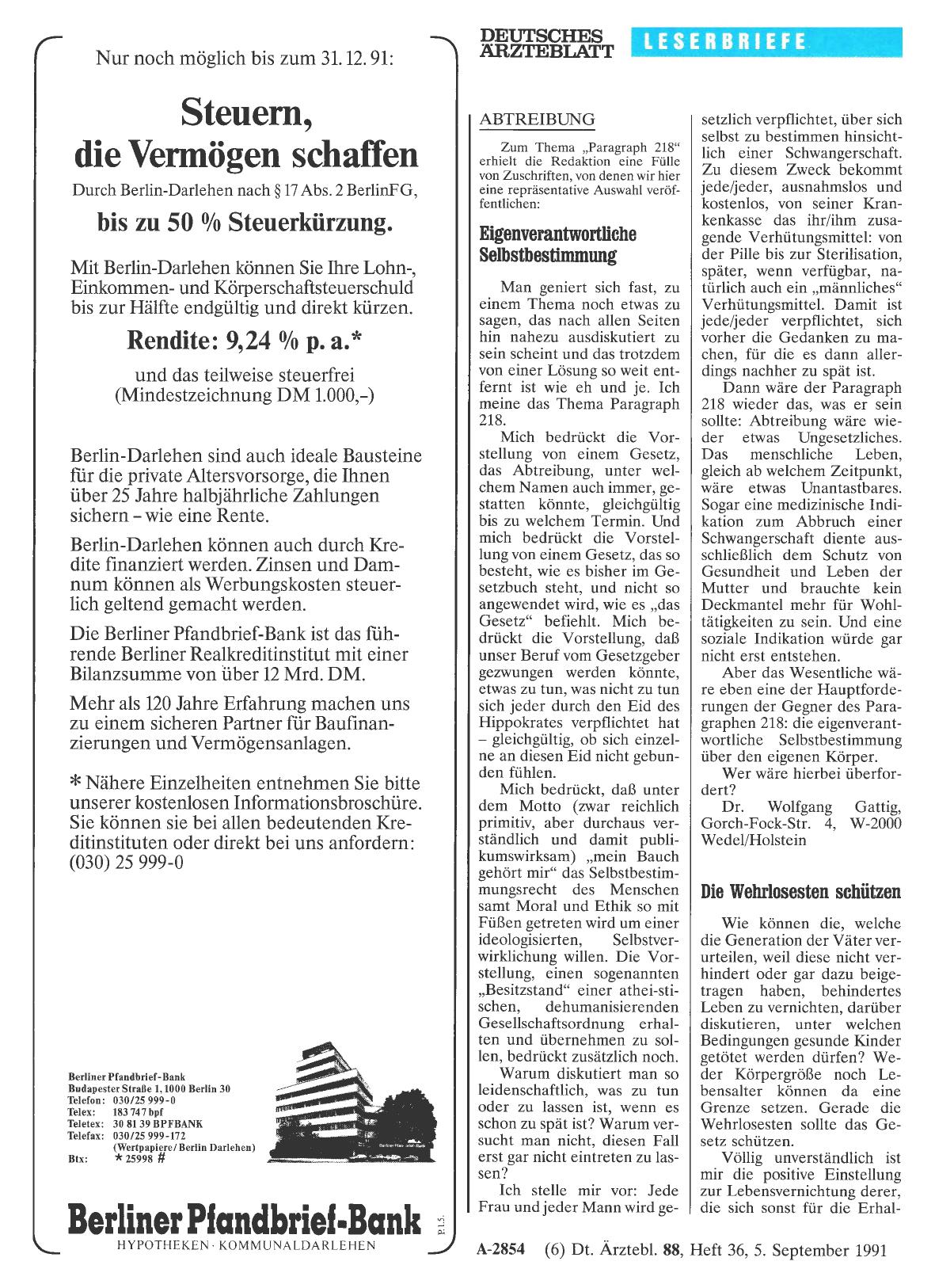 Vorschauseite 1: ABTREIBUNG: Eigenverantwortliche Selbstbestimmung