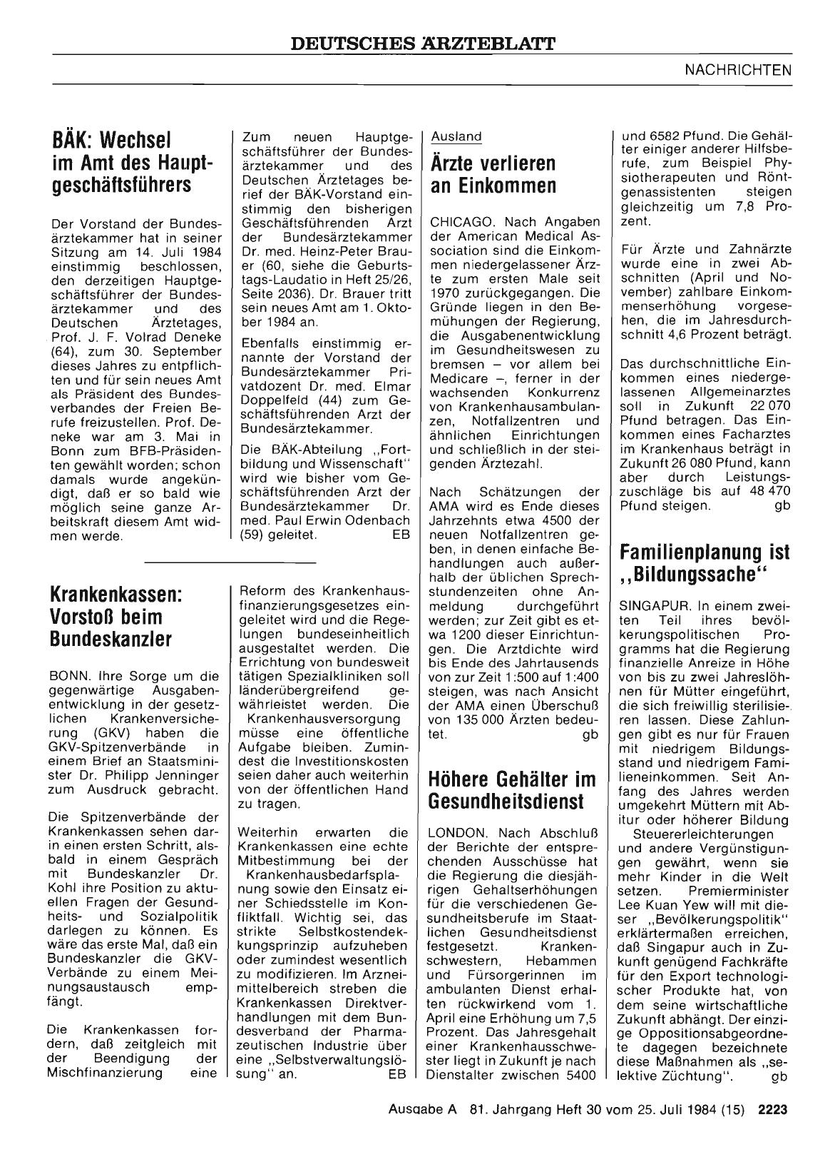 Vorschauseite 1: Familienplanung ist „Bildungssache“