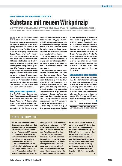 Vorschauseite 1: Kurz informiert