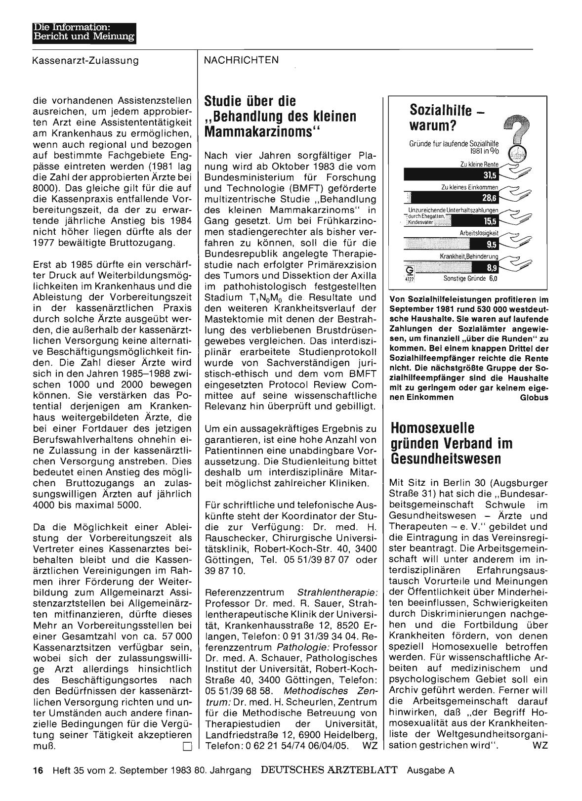 Vorschauseite 1: Studie über die „Behandlung des kleinen Mammakarzinoms“