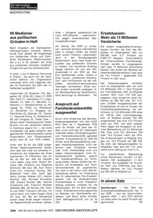 Vorschauseite 1: Anspruch auf Familienkrankenhilfe ausgeweitet