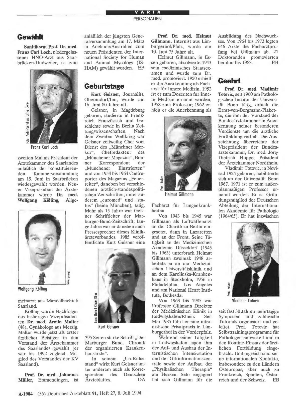 Vorschauseite 1: Geehrt