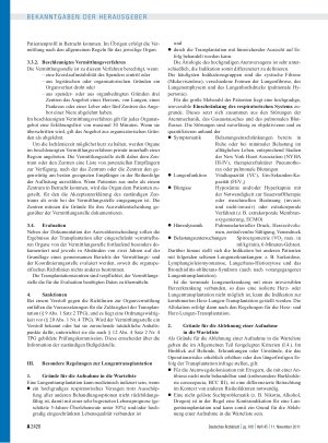Vorschauseite 4: Richtlinien zur Organtransplantation gem. § 16 Abs. 1 S. 1 Nrn. 2 u. 5 TPG