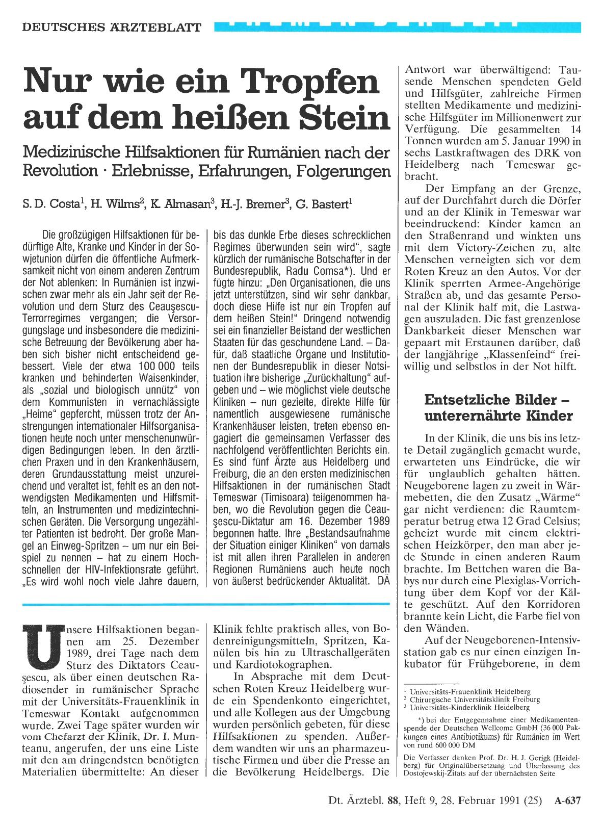 Vorschauseite 1: Nur wie ein Tropfen auf dem heißen Stein