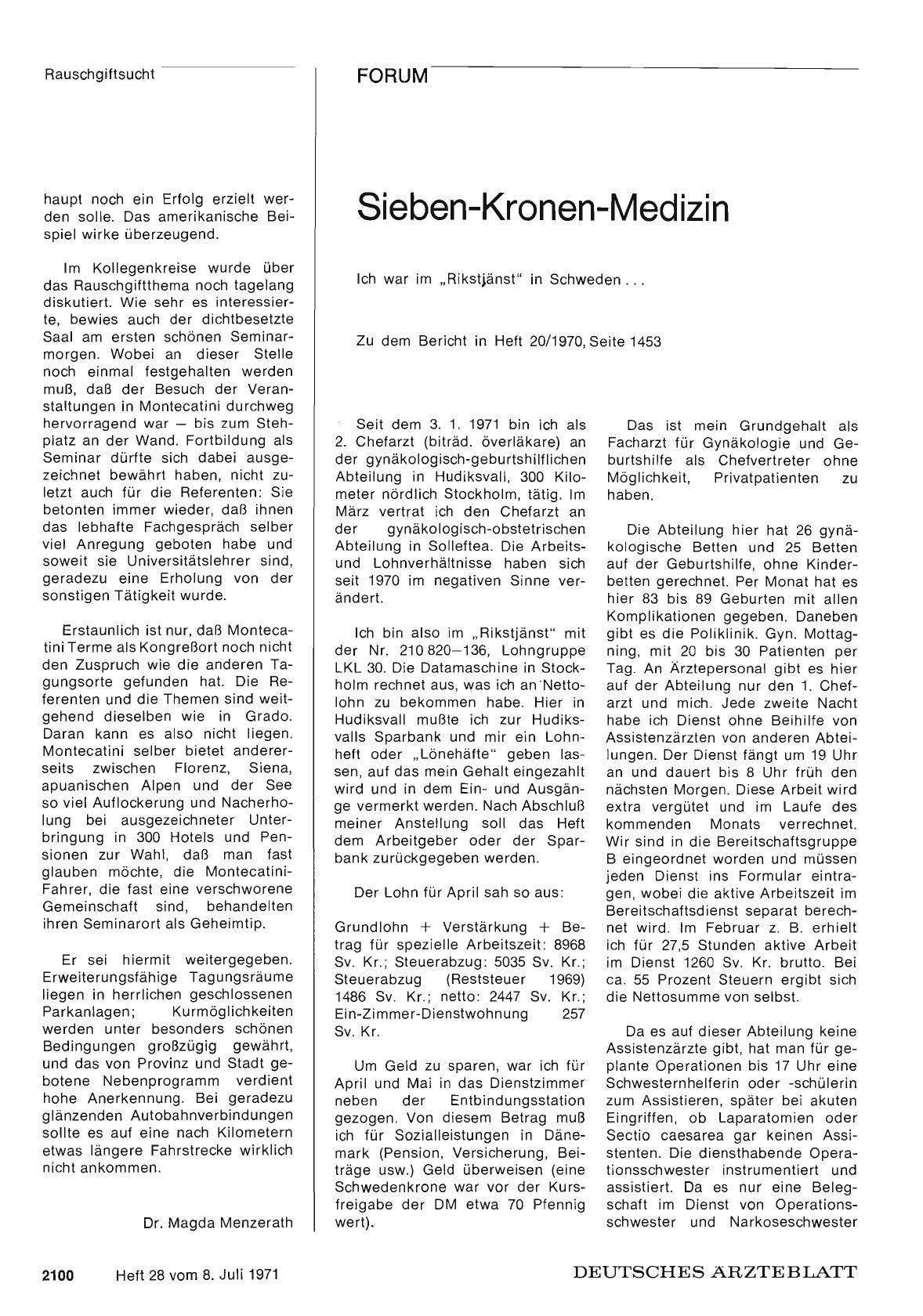 Vorschauseite 1: Sieben-Kronen-Medizin