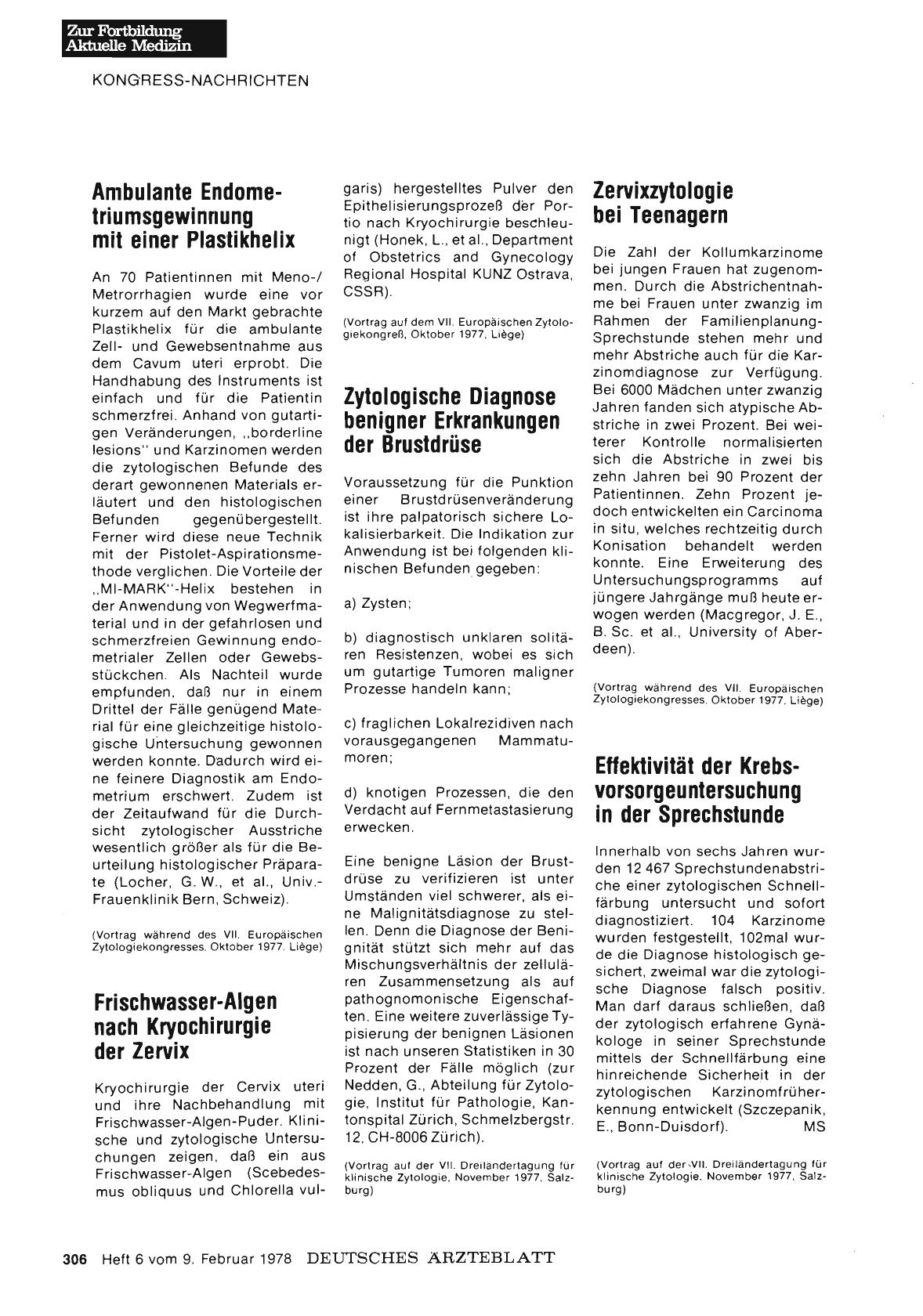 Vorschauseite 1: Effektivität der Krebsvorsorgeuntersuchung in der Sprechstunde