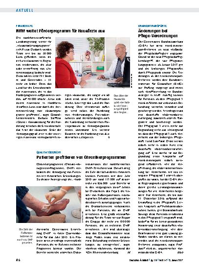 Vorschauseite 1: Krankentransporte: Änderungen bei Pflege-Verordnungen