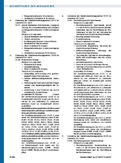 Vorschauseite 2: Beschluss des Erweiterten Bewertungsausschusses nach § 87 Abs. 4 SGB V in seiner 50. Sitzung am 29. März 2017: Teil A + Teil B sowie Vorgaben zur Anpassung der kassenspezifischen…