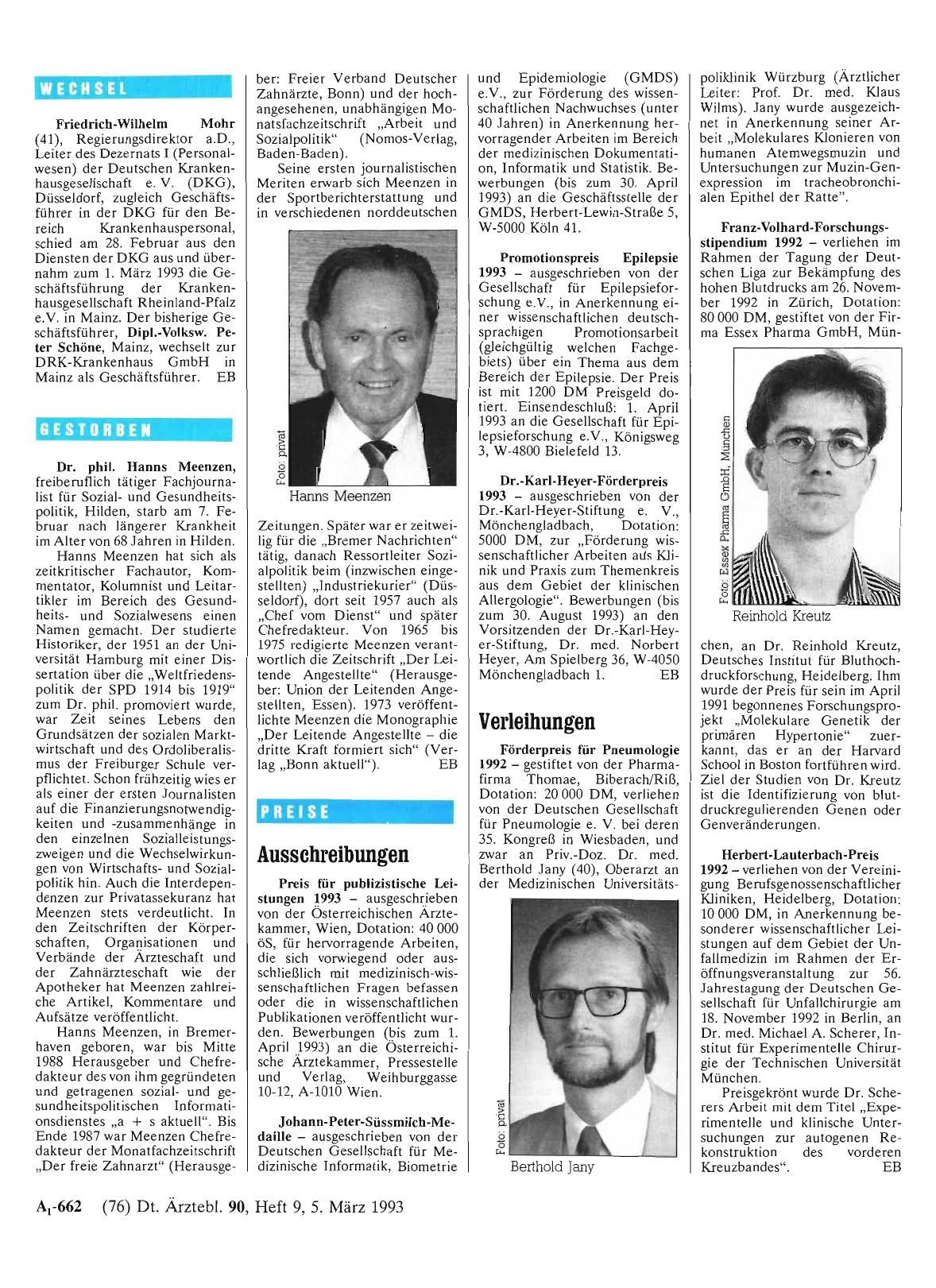 Vorschauseite 1: Gestorben