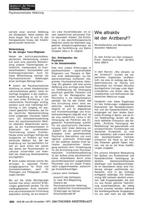 Vorschauseite 1: Wie attraktiv ist der Arztberuf? Berufsabsichten und Motivationen deutscher Mediziner