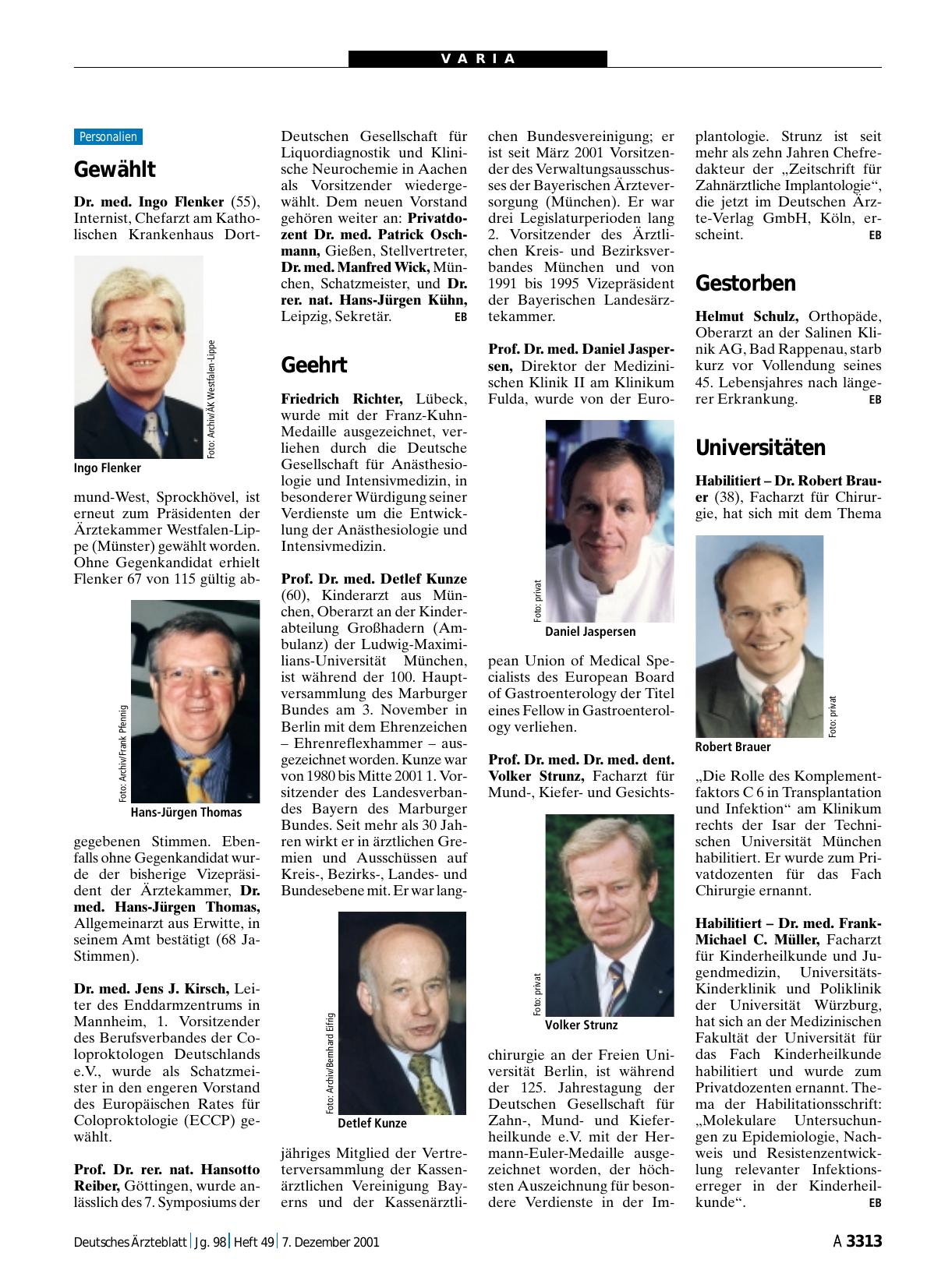 Vorschauseite 1: Gestorben