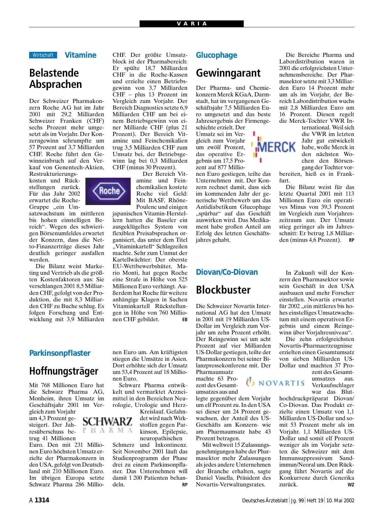 Vorschauseite 1: Parkinsonpflaster: Hoffnungsträger