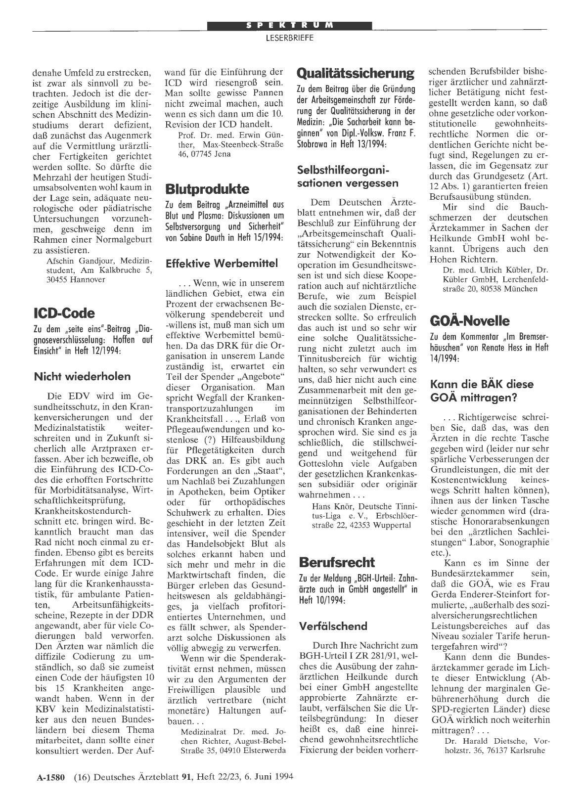 Vorschauseite 1: Qualitätssicherung: Selbsthilfeorganisationen vergessen