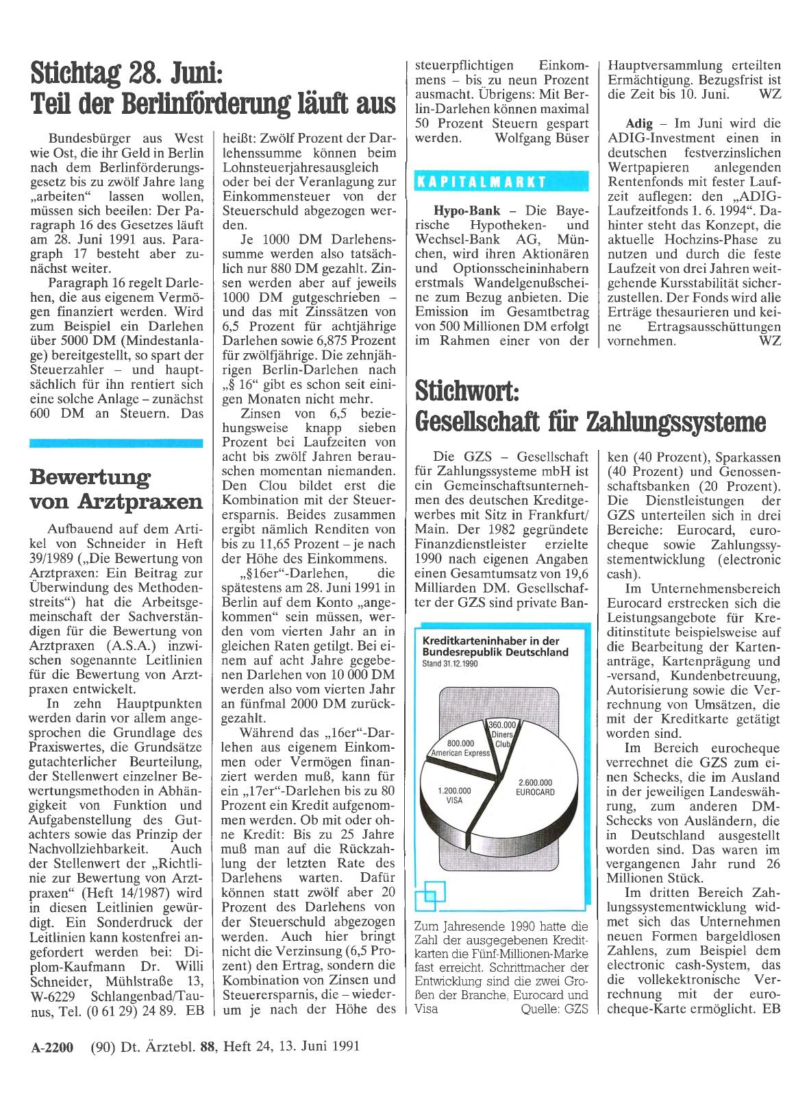 Vorschauseite 1: Kapitalmarkt