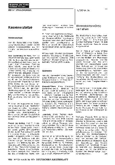 Vorschauseite 1: Ehrendoktorwürde verliehen