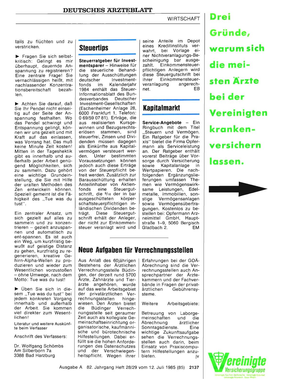 Vorschauseite 1: Kapitalmarkt