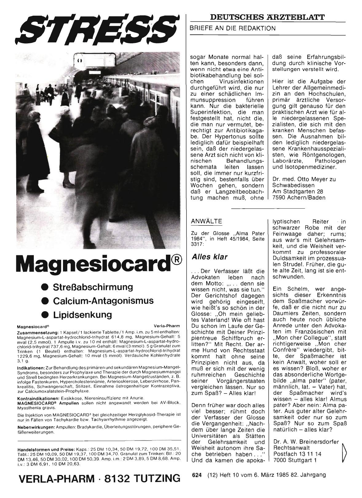 Vorschauseite 1: ANWÄLTE: Alles klar
