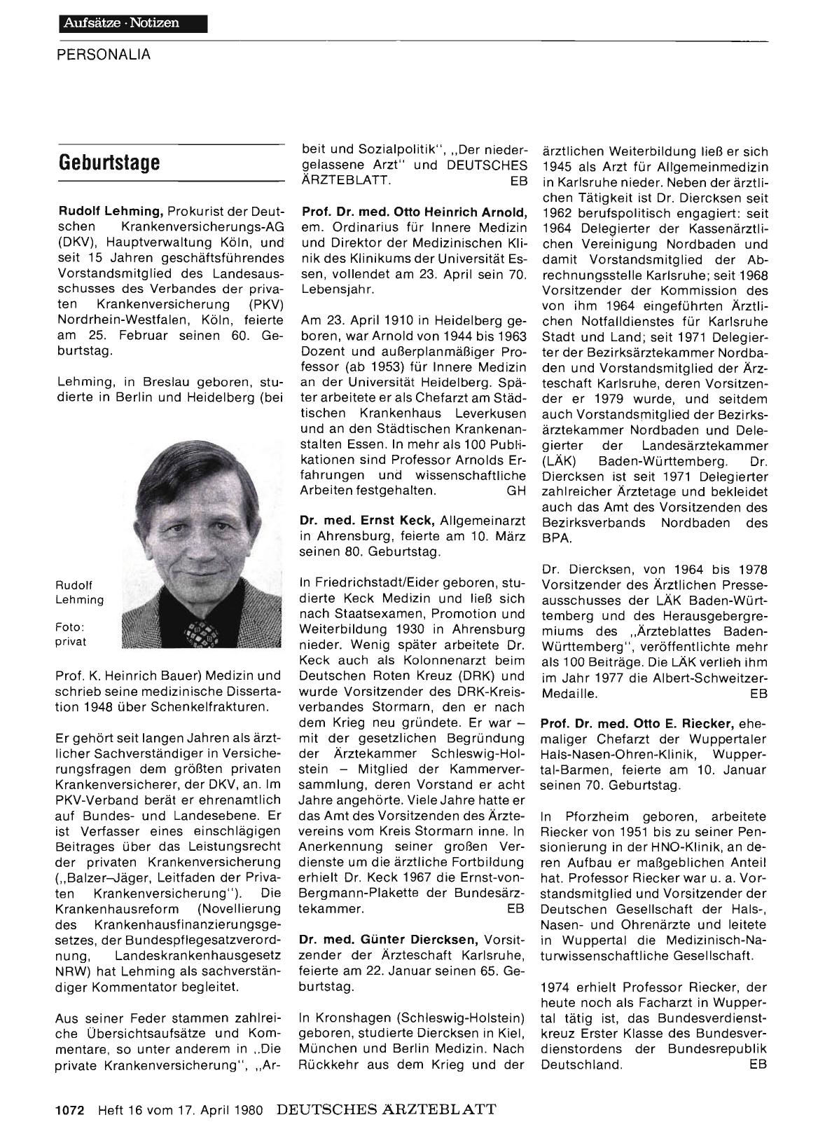 Vorschauseite 1: Geburtstage