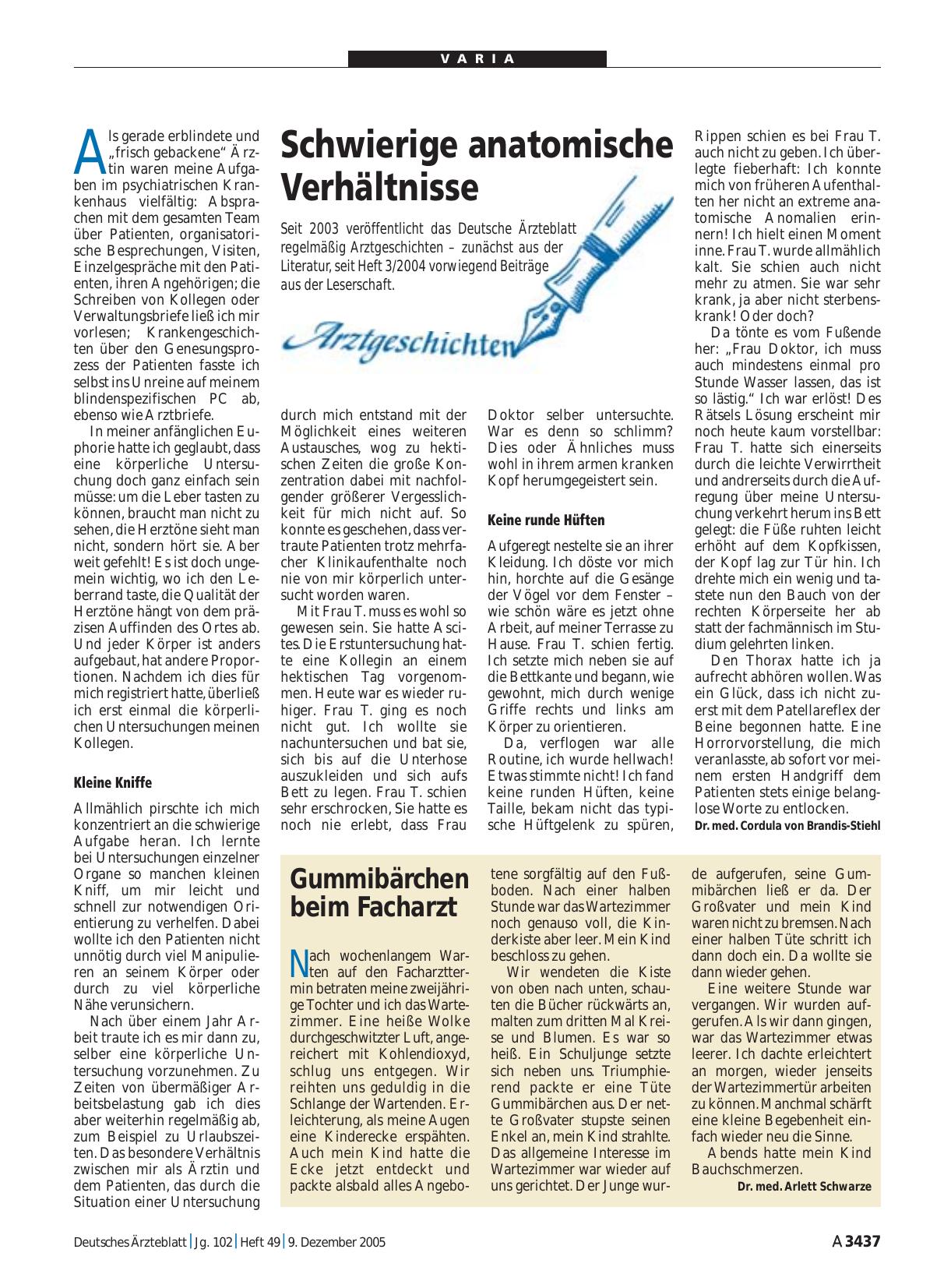 Vorschauseite 1: Schwierige anatomische Verhältnisse