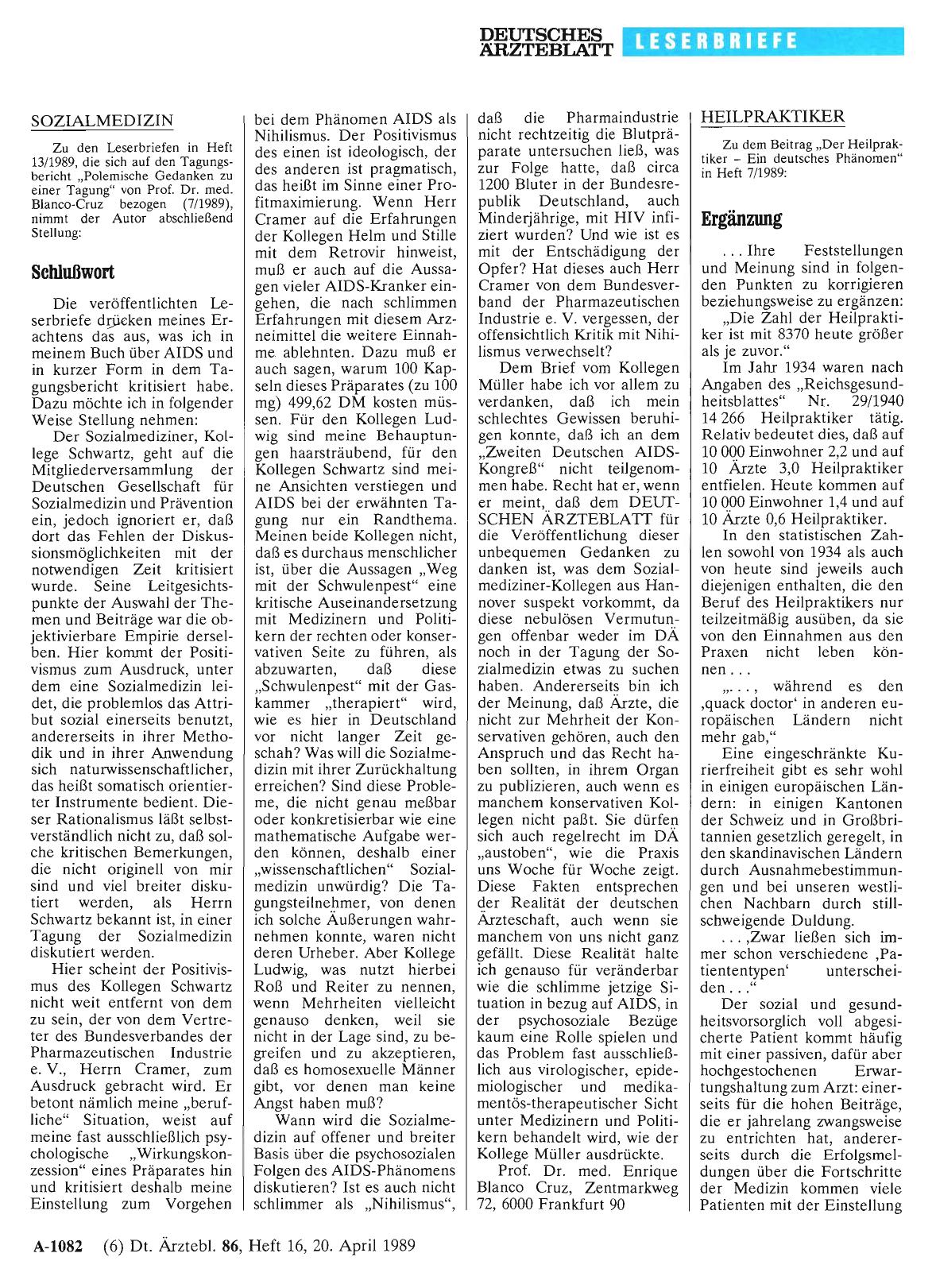 Vorschauseite 1: HEILPRAKTIKER: Ergänzung