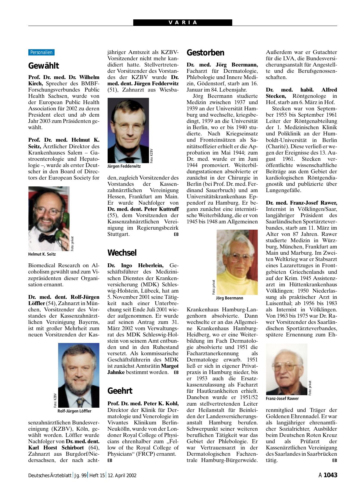 Vorschauseite 1: Gewählt