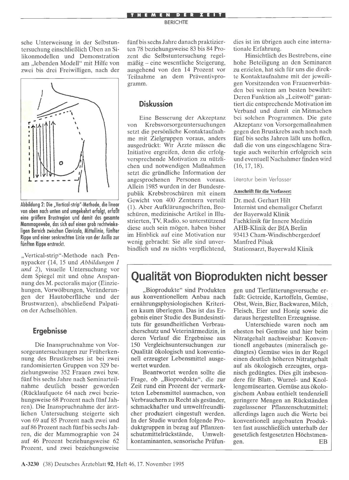 Vorschauseite 1: Qualität von Bioprodukten nicht besser