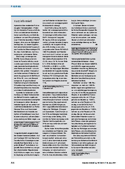 Vorschauseite 1: Kurz informiert