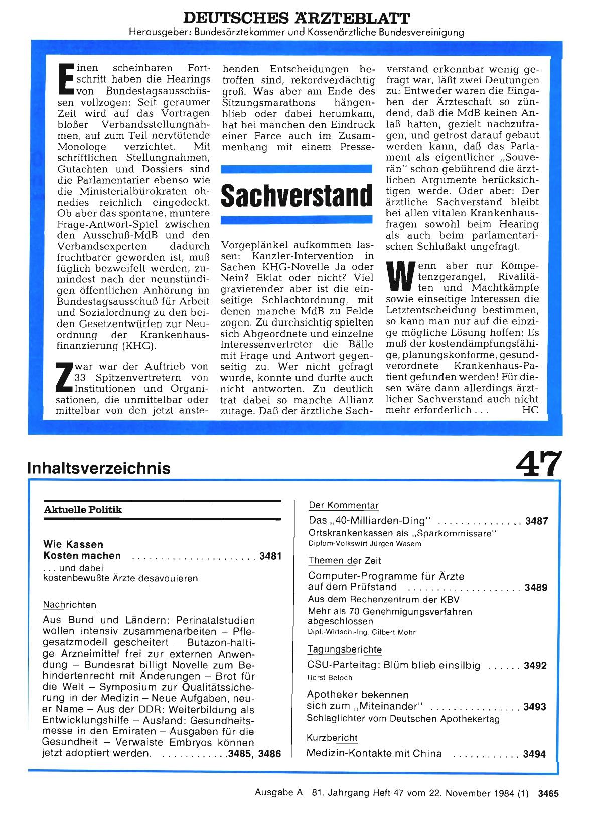 Vorschauseite 1: Sachverstand