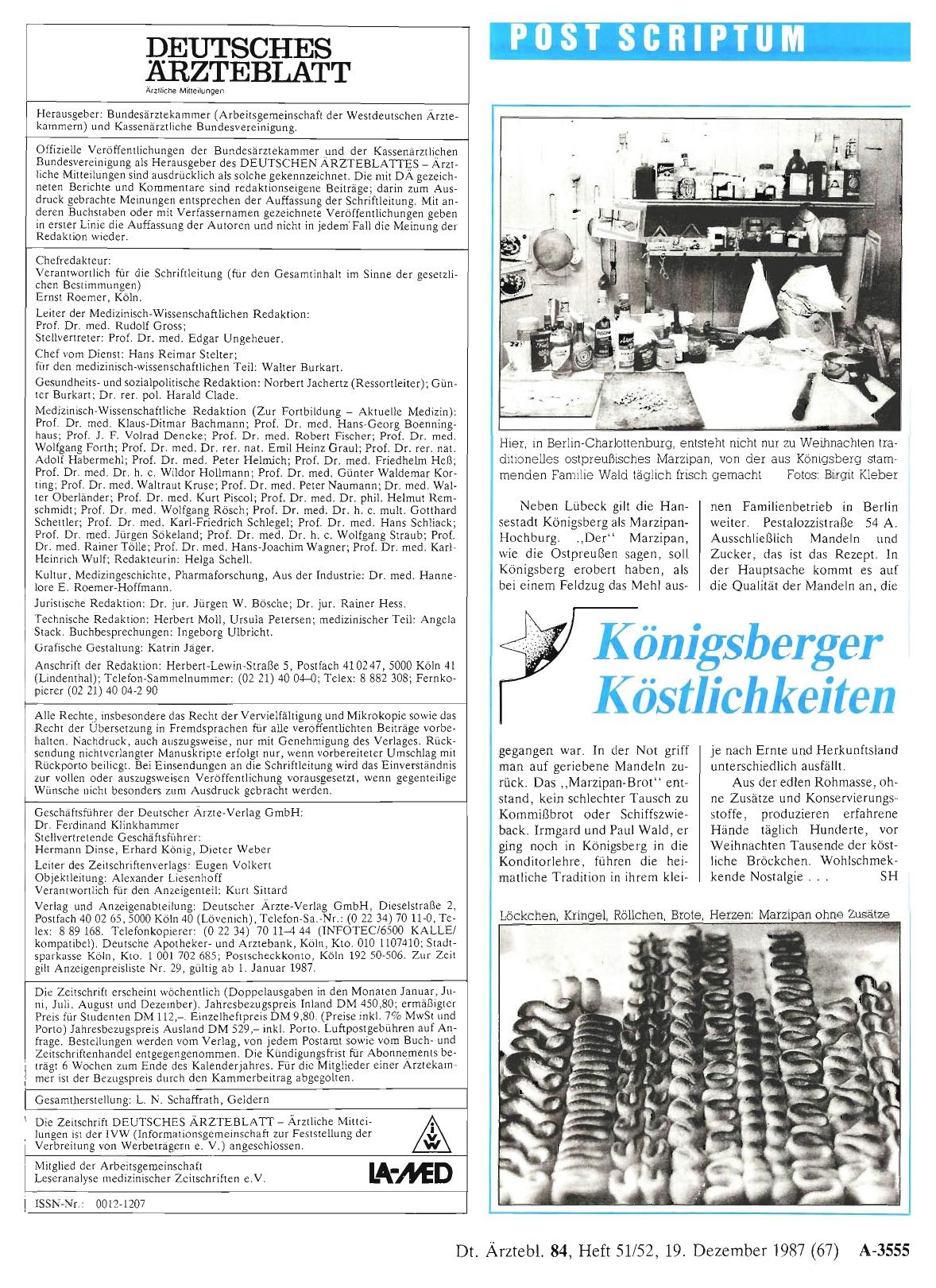 Vorschauseite 1: Königsberger Köstlichkeiten