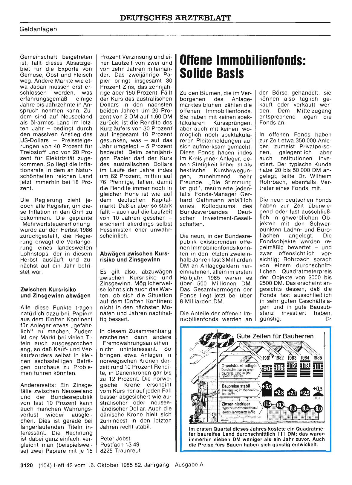 Vorschauseite 1: Vorsorge lür das Alter: Kapital oder Rente?