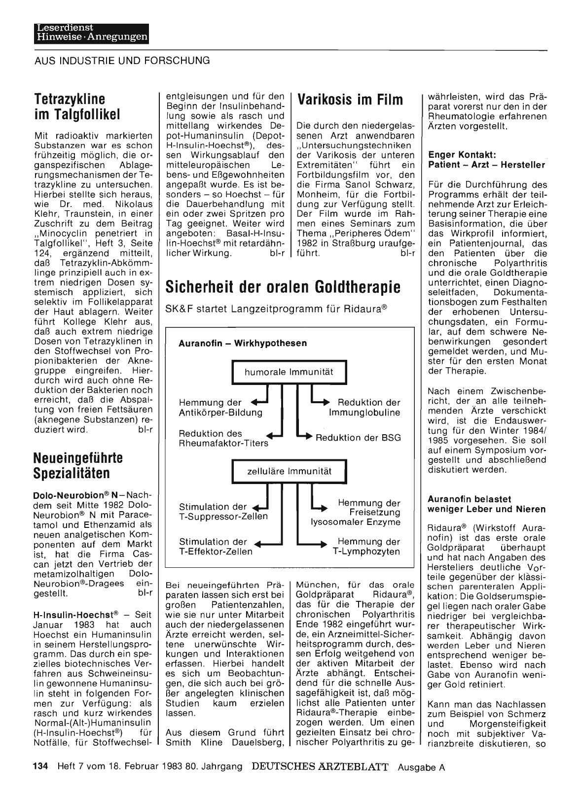 Vorschauseite 1: Tetrazykline im Talgfollikel