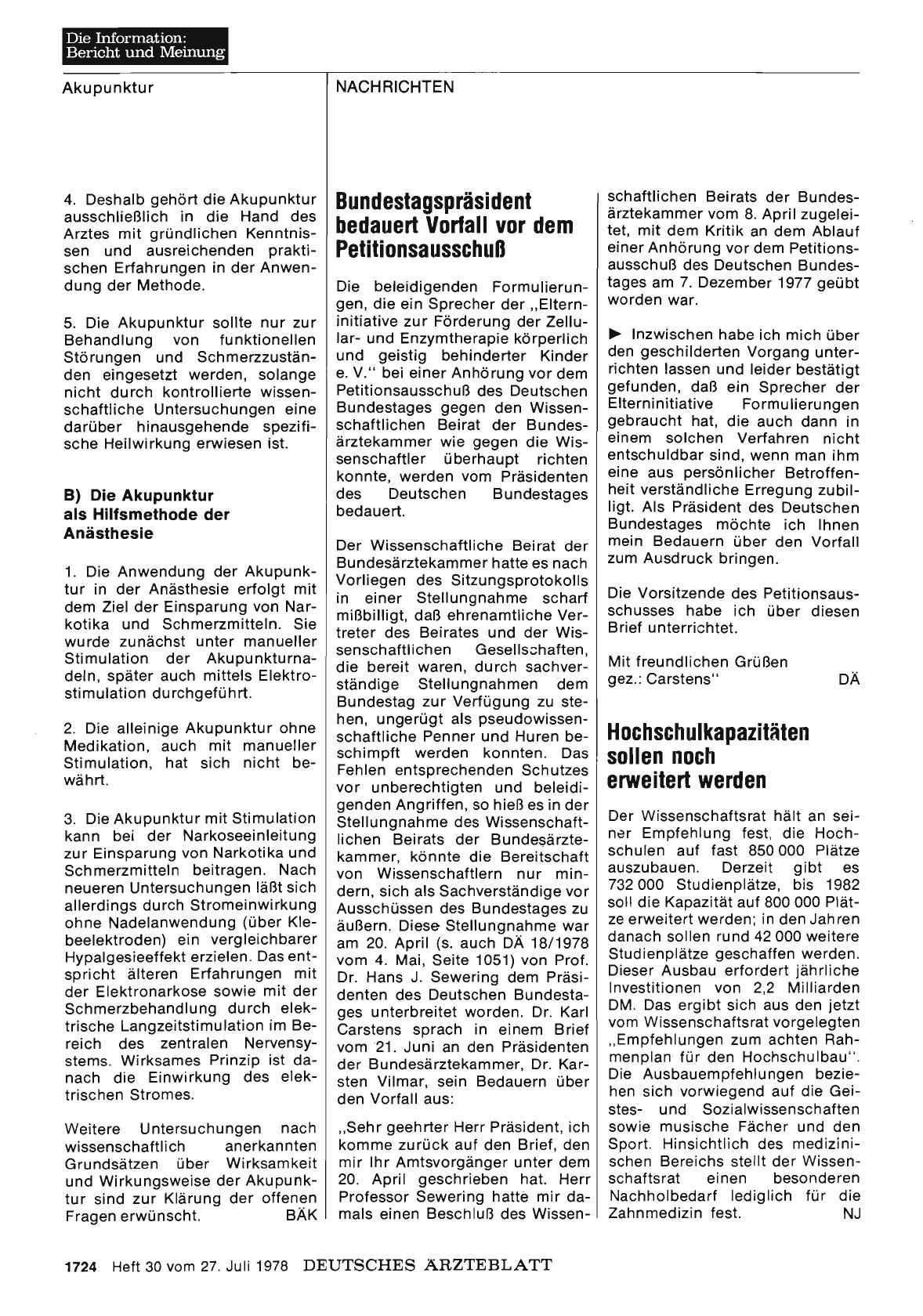 Vorschauseite 1: Hochschulkapazitäten sollen noch erweitert werden