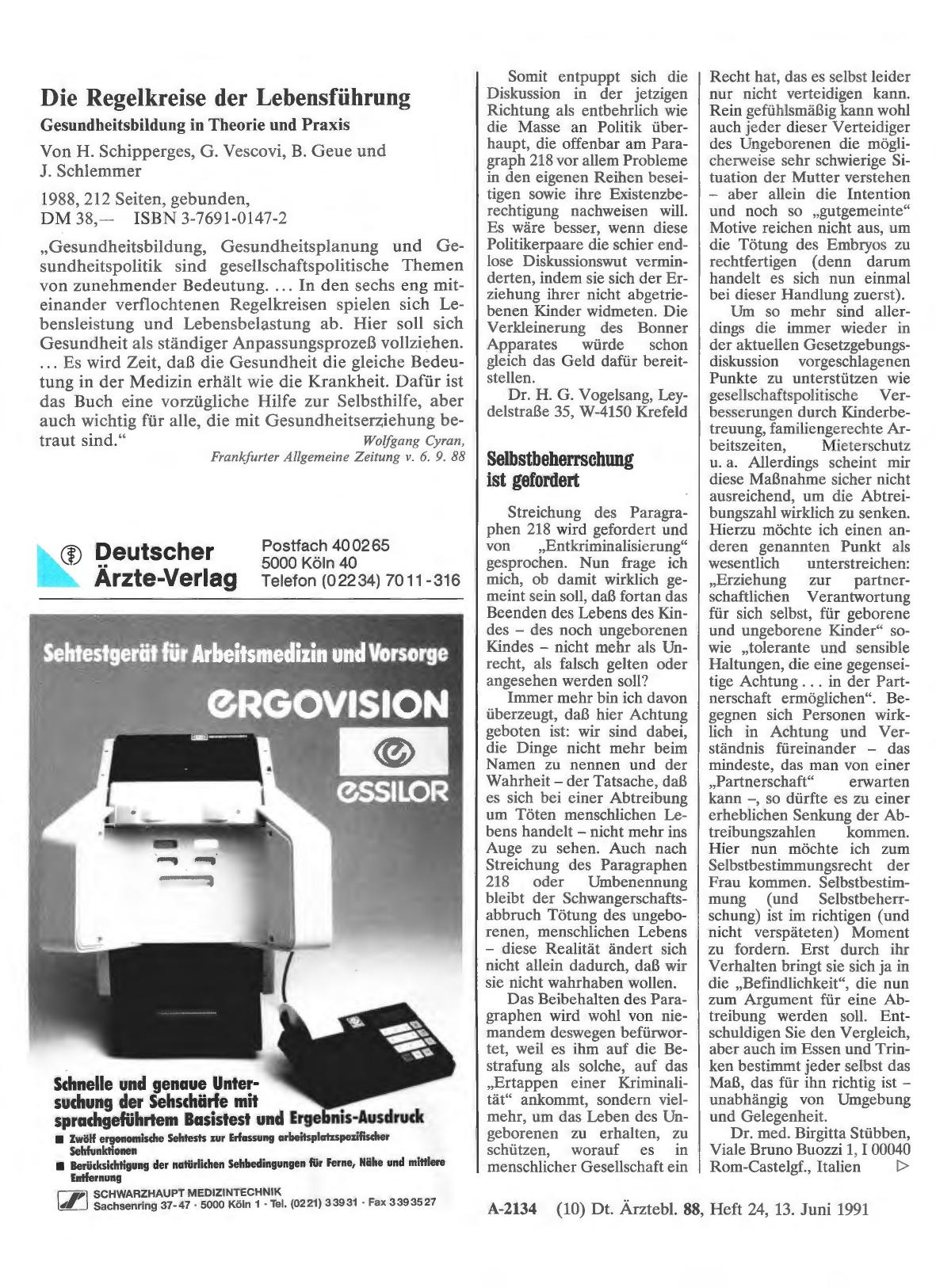 Vorschauseite 1: PARAGRAPH 218: Medizinwesen frauenfreundlicher strukturieren
