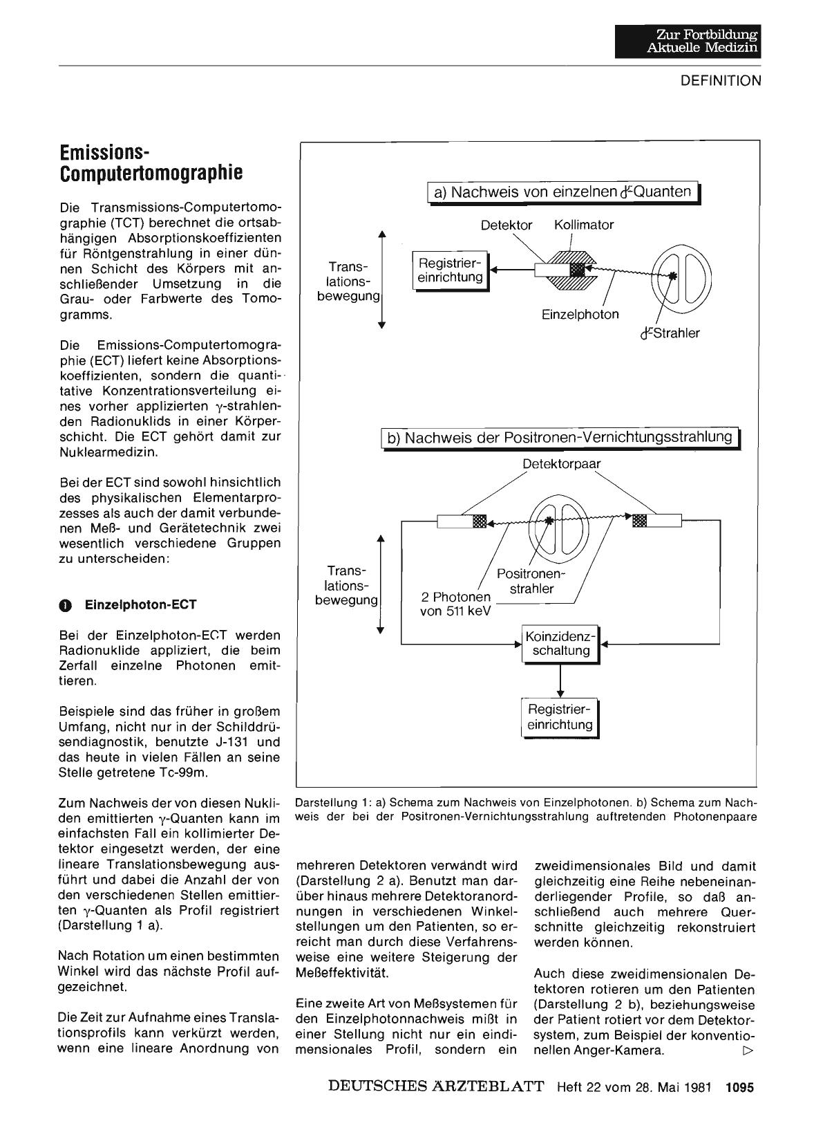 Vorschauseite 1: EmissionsComputertomographie