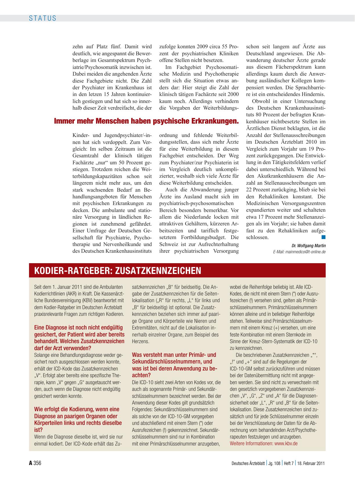 Vorschauseite 1: Zusatzkennzeichen