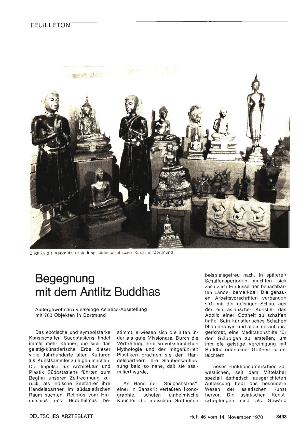 Vorschauseite 1: Begegnung mit dem Antlitz Buddhas