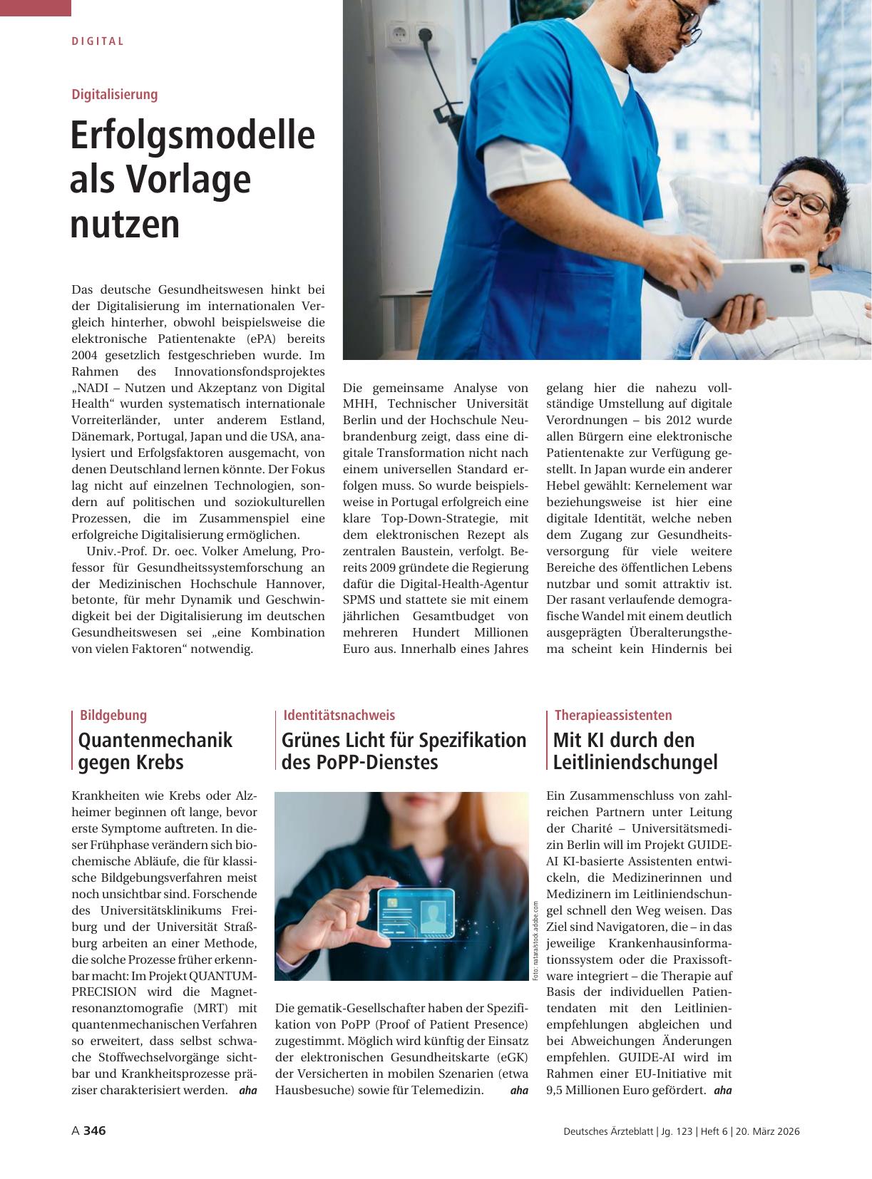 Vorschauseite 1: Digitalisierung: Erfolgsmodelle als Vorlage nutzen
