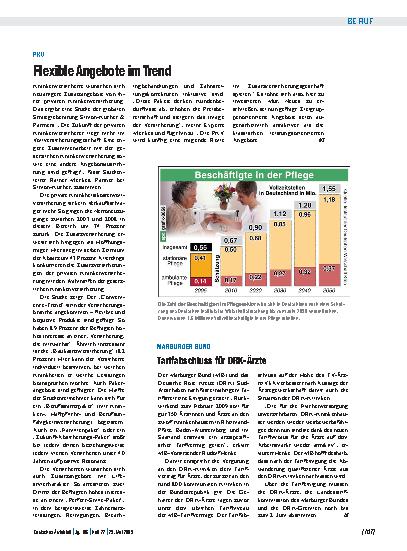 Vorschauseite 1: PKV: Flexible Angebote im Trend