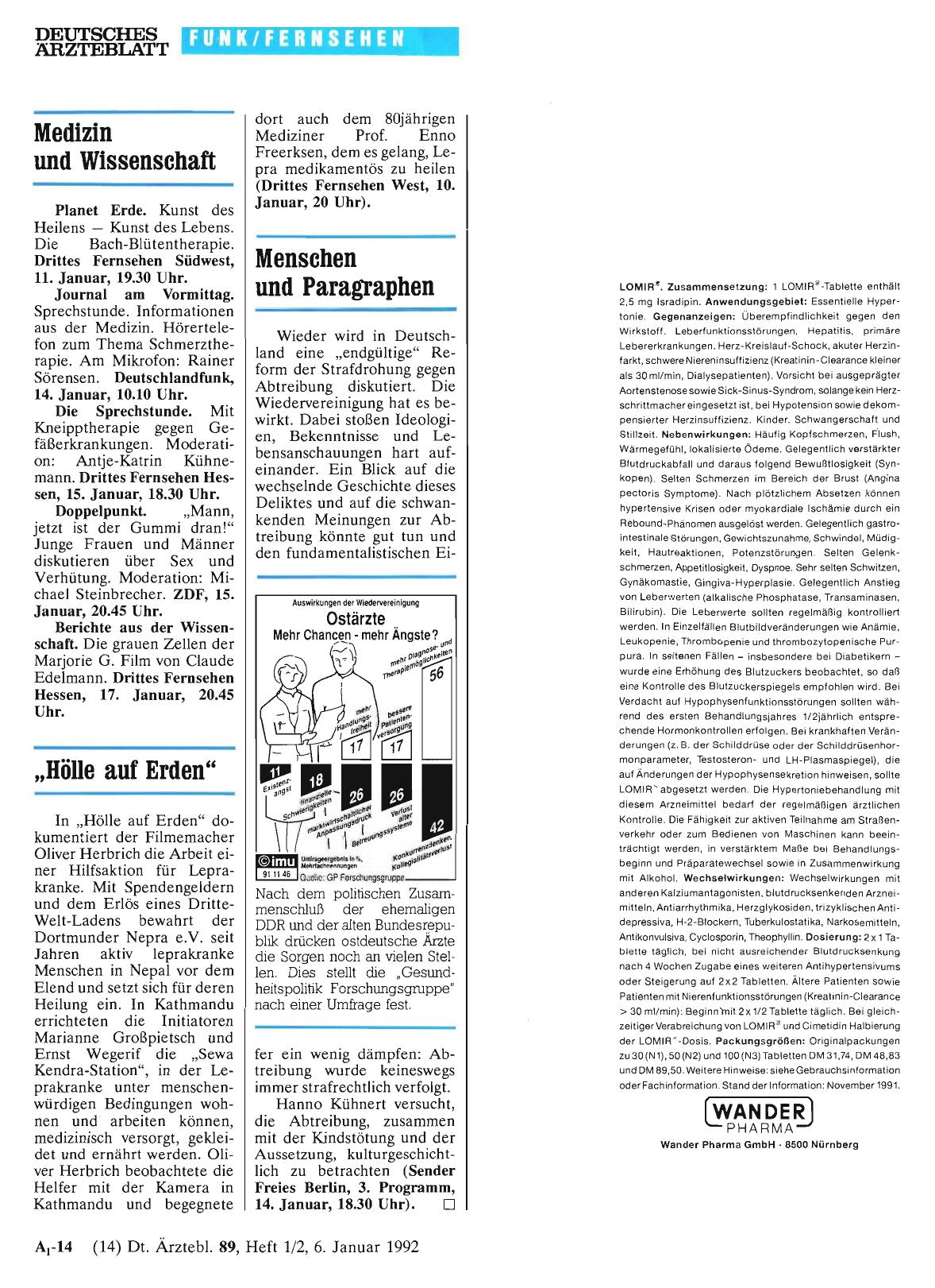 Vorschauseite 1: Medizin und Wissenschaft
